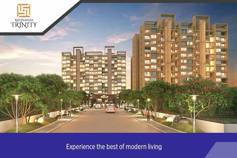 Experience the best modern living in Ravinanda Trinity